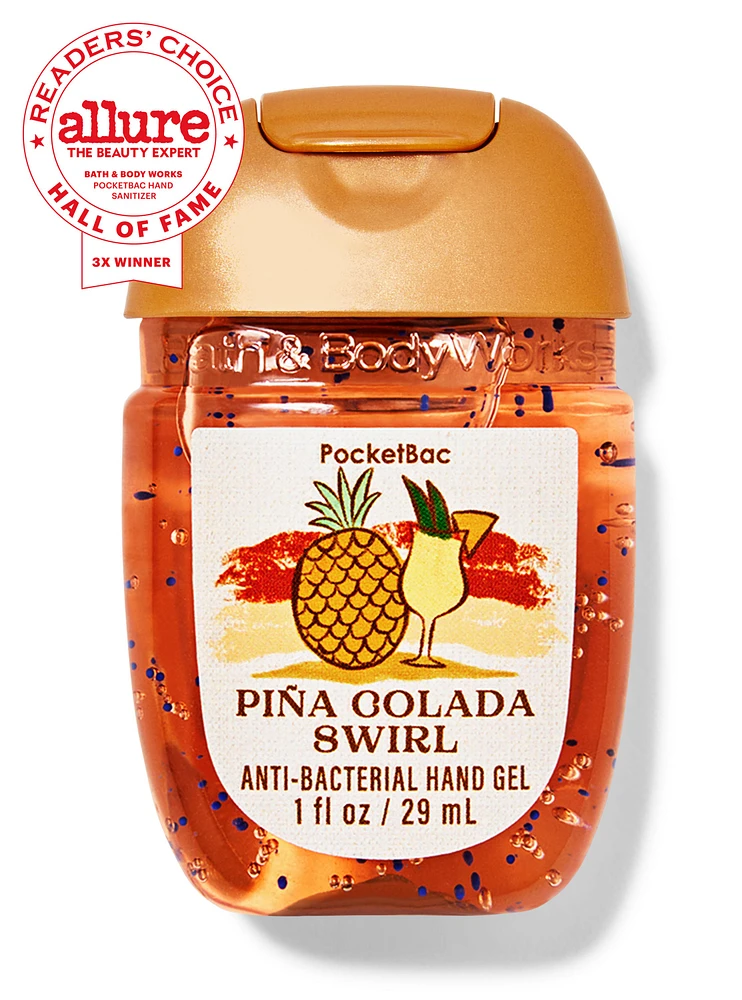 Piña Colada Swirl PocketBac Hand Sanitizer