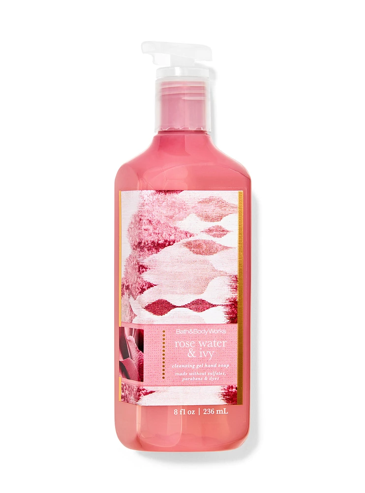 Rose Water & Ivy Cleansing Gel Hand Soap