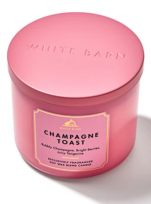 Champagne Toast 3-Wick Candle