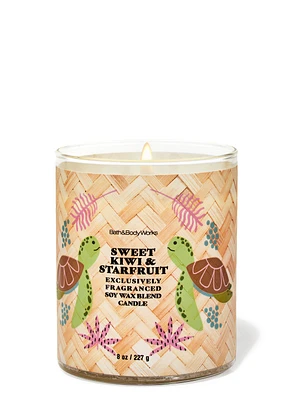 Sweet Kiwi & Starfruit Single Wick Candle