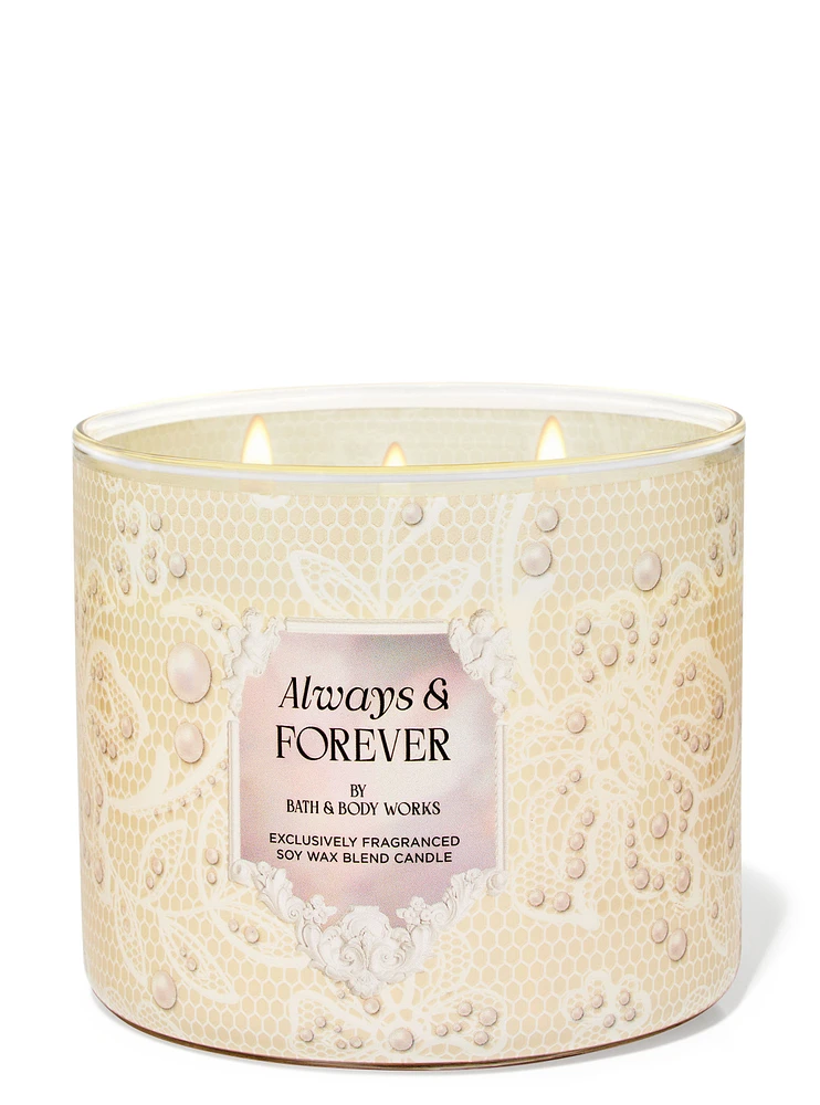Always & Forever 3-Wick Candle
