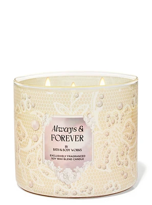 Always & Forever 3-Wick Candle