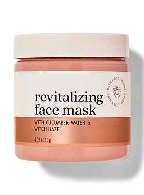 Revitalizing Face Mask With Cucumber Fruit Water + Witch Hazel Water