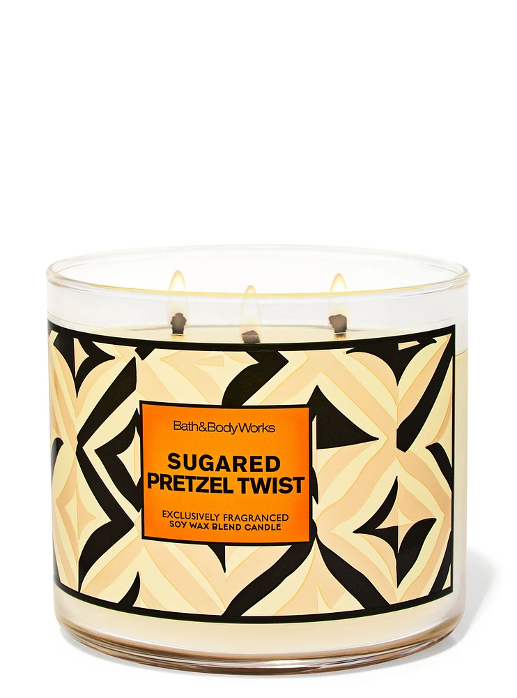 Sugared Pretzel Twist 3-Wick Candle