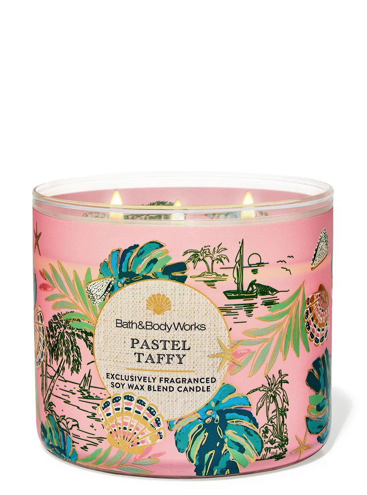 Pastel Taffy 3-Wick Candle
