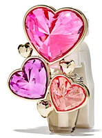 Bejeweled Hearts Adjustable Wallflowers Scent Control™ Nightlight Wallflowers Fragrance Plug