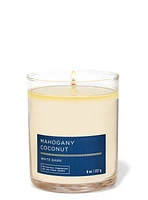 Mahogany Coconut Single Wick Candle