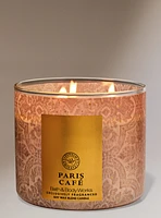 Paris Café 3-Wick Candle