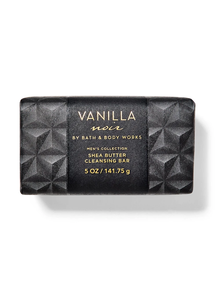 Vanilla Noir Shea Butter Cleansing Bar