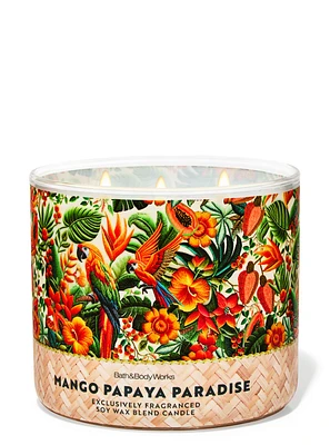 Mango Papaya Paradise 3-Wick Candle