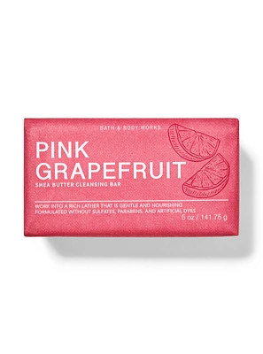Pink Grapefruit Shea Butter Cleansing Bar
