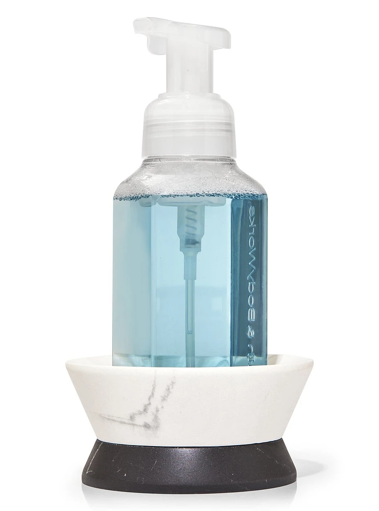 Marbled Resin Gentle & Clean Foaming Hand Soap Holder