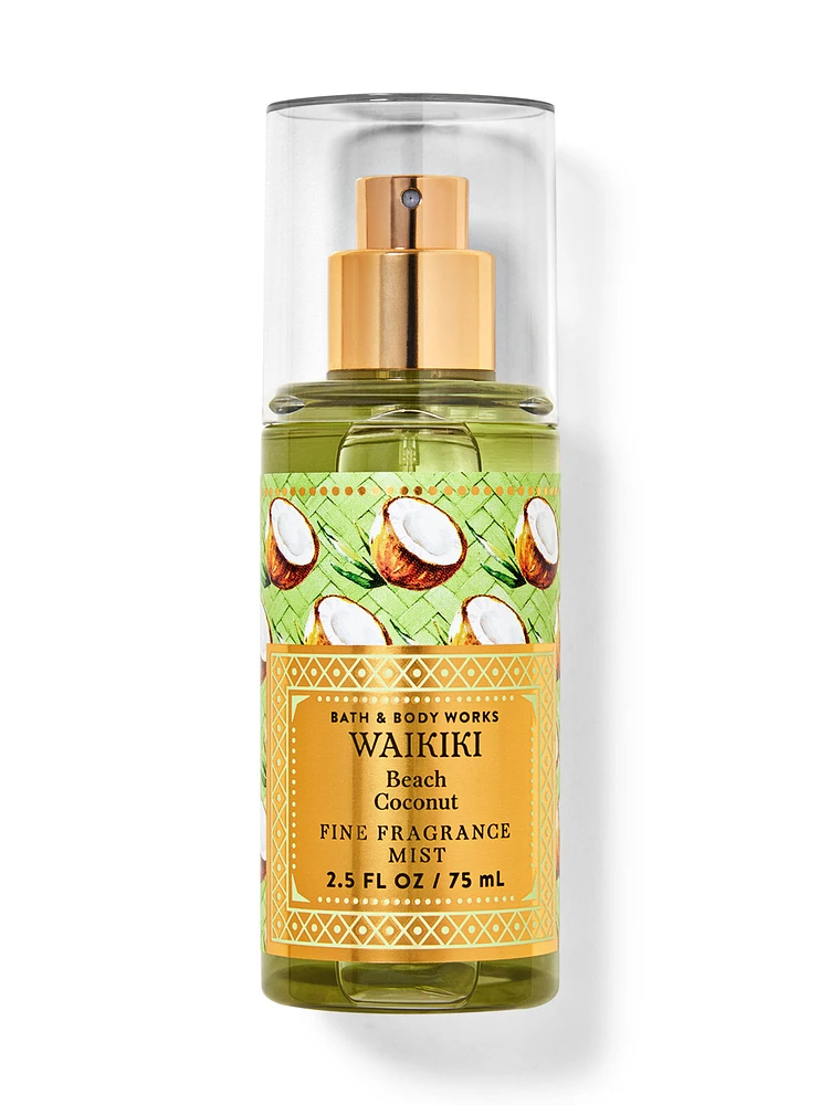 Waikiki Beach Coconut Travel Size Fine Fragrance Mist