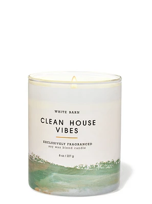 Clean House Vibes Single Wick Candle