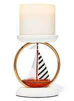 Sailboat Ring 3-Wick Candle Holder