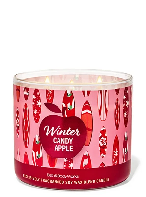 Winter Candy Apple 3-Wick Candle