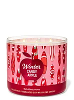 Winter Candy Apple 3-Wick Candle