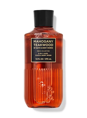 Mahogany Teakwood 3-in-1 Hair, Face & Body Wash