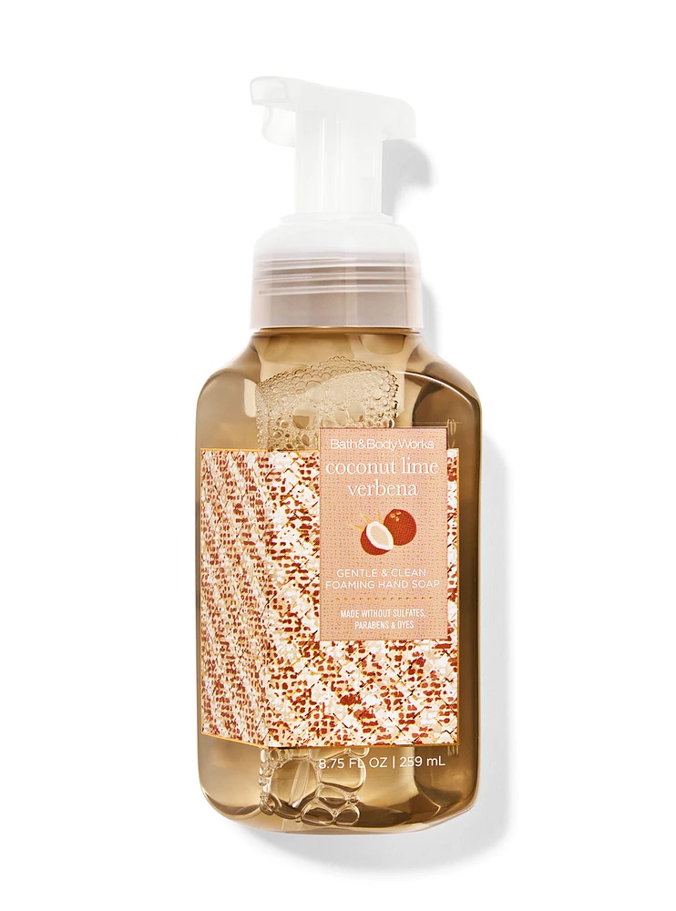 Coconut Lime Verbena Gentle & Clean Foaming Hand Soap