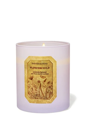 Flowerchild Single Wick Candle