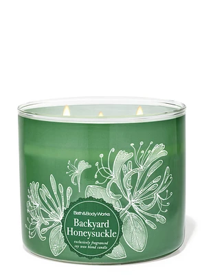 Backyard Honeysuckle 3-Wick Candle