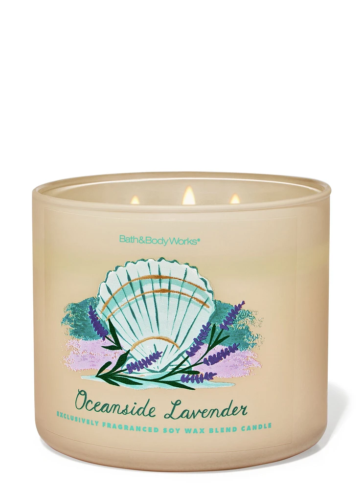 Oceanside Lavender 3-Wick Candle