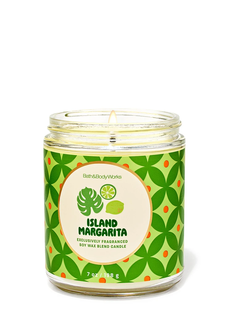 Island Margarita Single Wick Candle