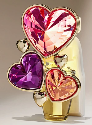 Bejeweled Hearts Adjustable Wallflowers Scent Control™ Nightlight Wallflowers Fragrance Plug