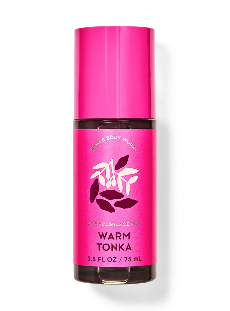 Warm Tonka Travel Size Fine Fragrance Mist