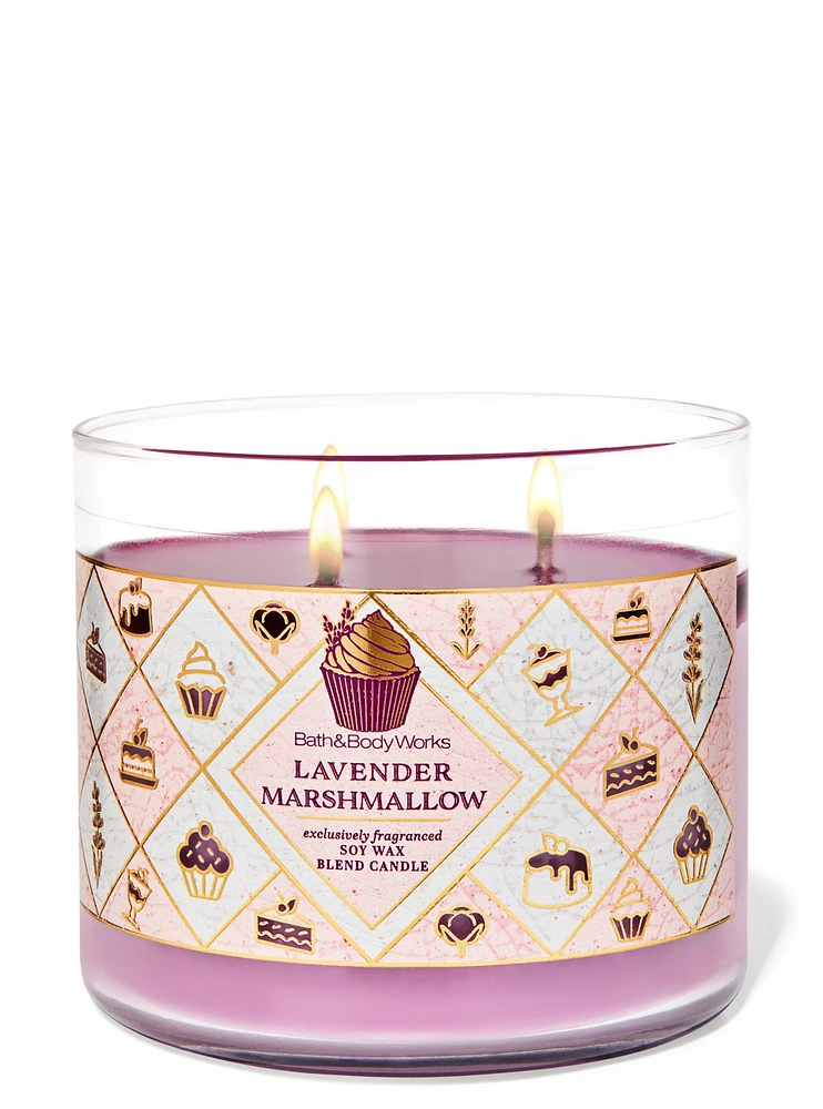 Lavender Marshmallow 3-Wick Candle