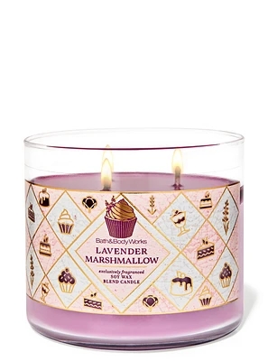 Lavender Marshmallow 3-Wick Candle