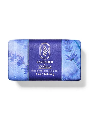 Lavender Vanilla Shea Butter Cleansing Bar