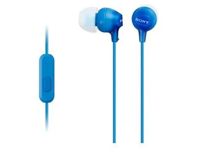 SONY MDR-EX15AP HEADPHONE Blue