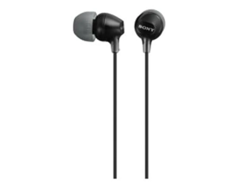 SONY MDR EX15 LP HEADSET Black