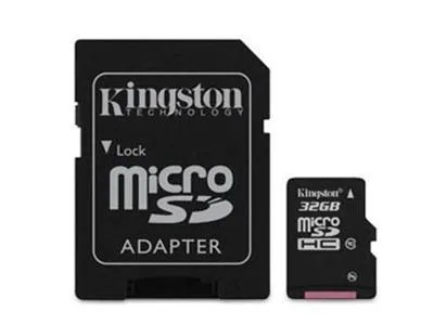 Kingston 32GB Class 10  microSDHC Card
