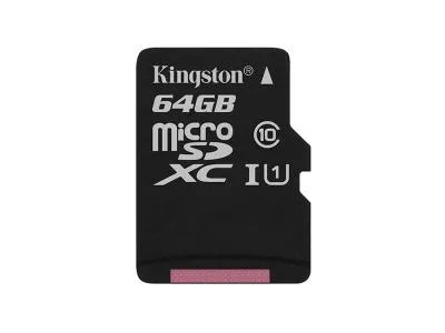 Kingston 64GB Class 10 MicroSD Card