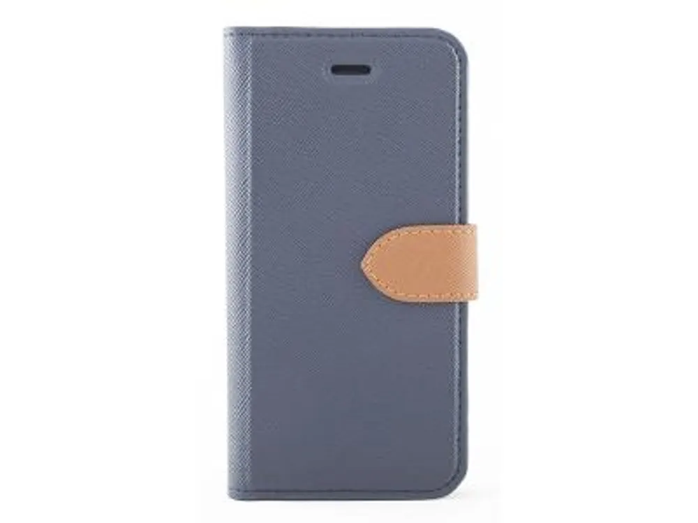 Blu Element 2 in 1 Folio Case for iPhone 8+/7+/6S+/6+ Blue/Tan