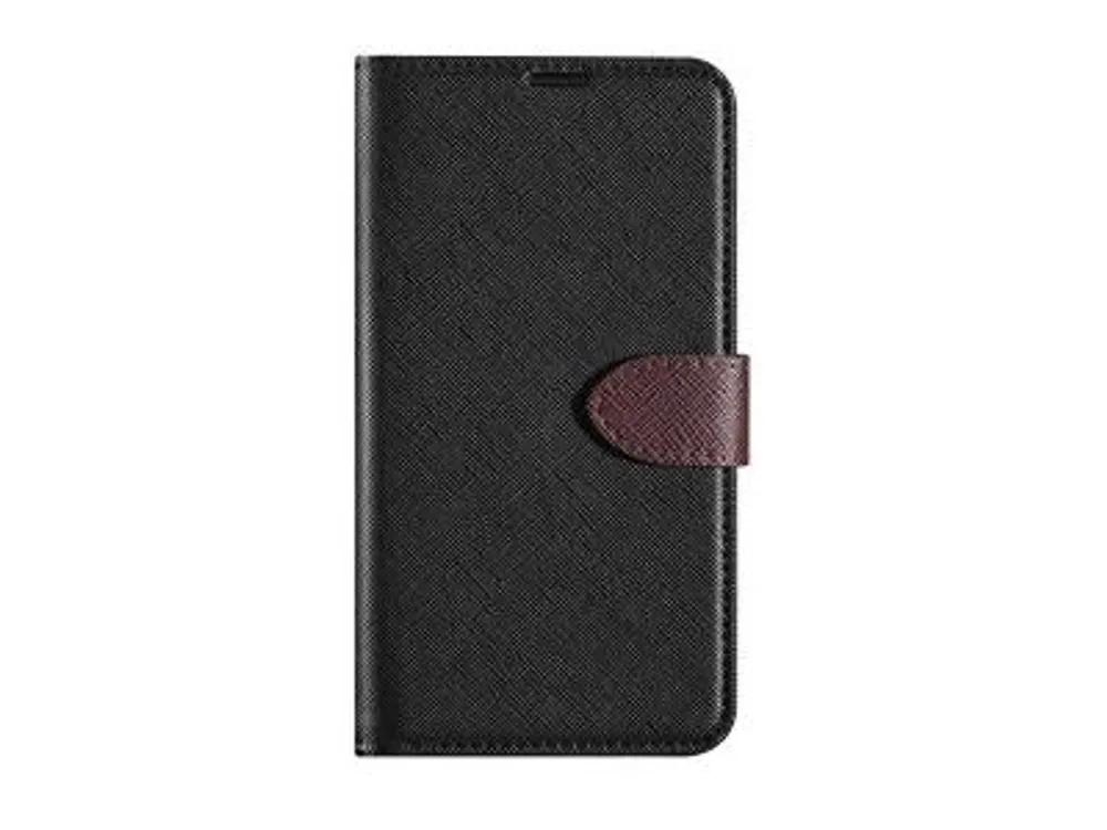 Blu Element BSPI7BK Simpli Folio iPhone 8/7/6S/6 Black/Brown