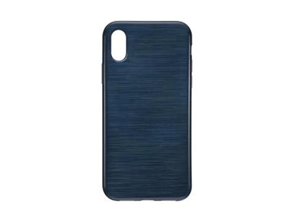 Blu Element BBTIP8NB Brushed Gel Skin iPhone X Navy Blue