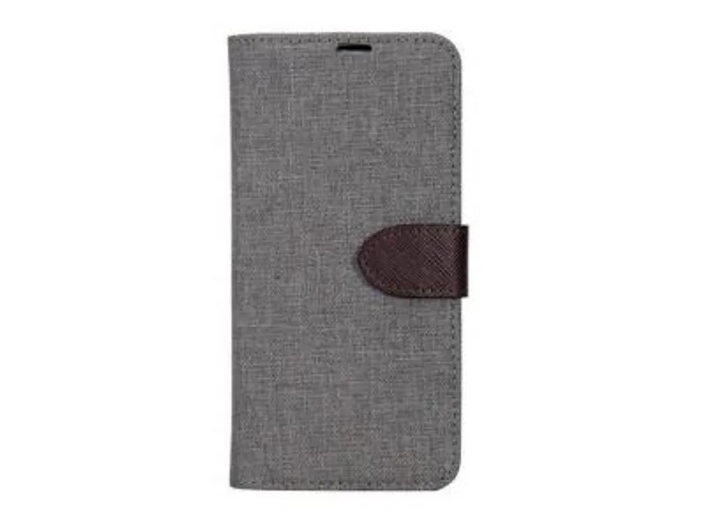 Blu Element 2IN1 Folio-2 Tone Case for Samsung Galaxy S9 Gray/Brown