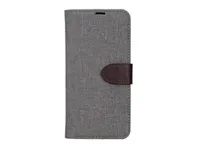 Blu Element 2IN1 Folio-2 Tone Case for Samsung Galaxy S9 Gray/Brown