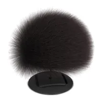 Tzumi Nuckee Trends Pom Pom Phone Grip Gray