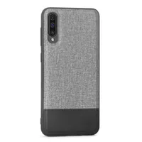 Blu Element Be21gba5 2 in 1 Folio Galaxy A50 Gray/Black Gray