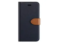 Blu Element 2 in 1 Folio iPhone XR Blue/Tan