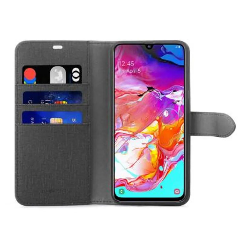 Blu Element 2 in 1 Folio Case Black for Samsung Galaxy A70