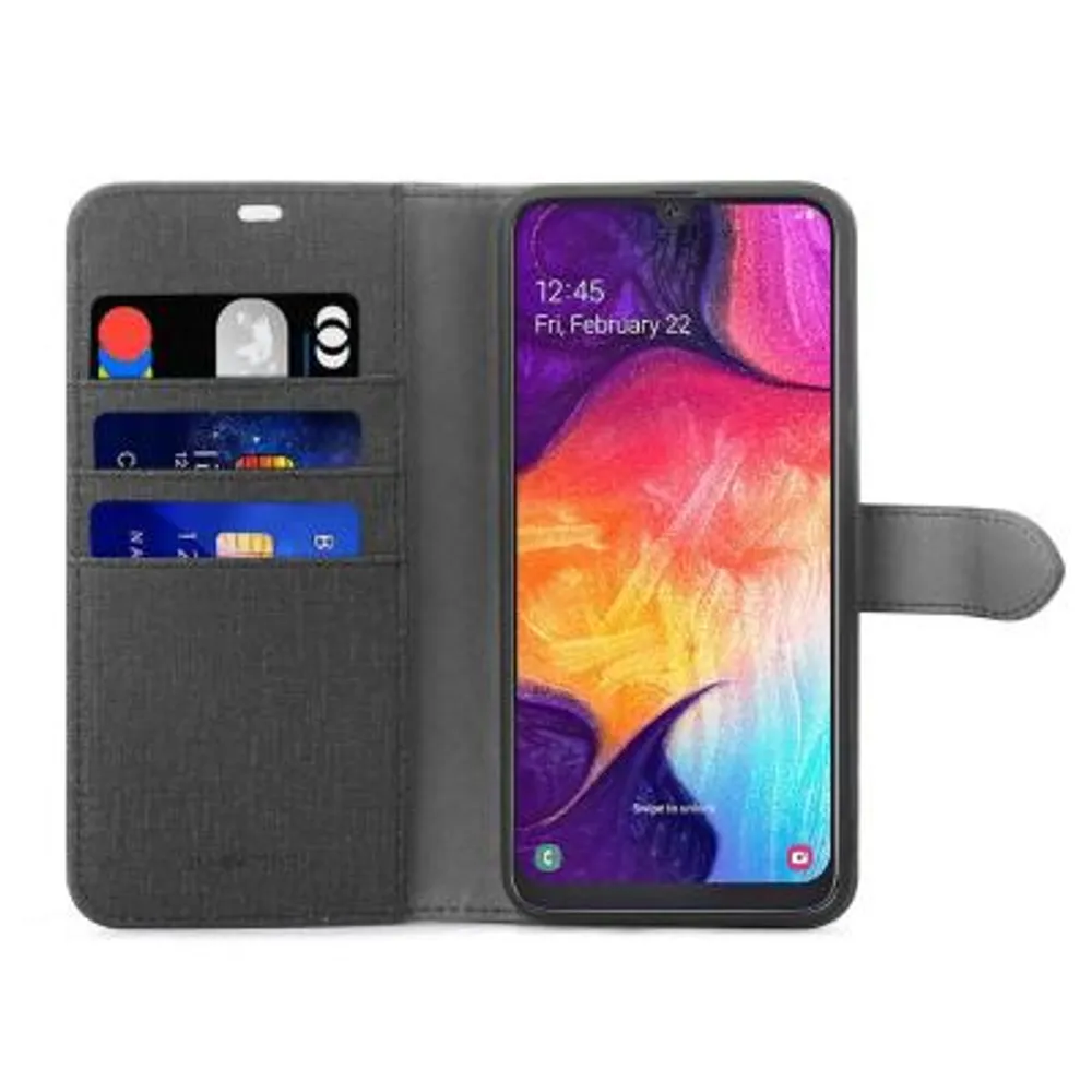 Blu Element 2 in 1 Folio Case Black/for Samsung Galaxy A50 Black