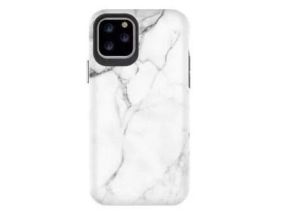 Blu Element Mist 2X Fashion White Marble Matte Fashion Case For iPhone 11 Pro