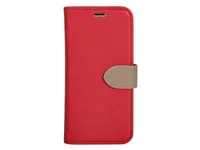 Blu Element 2 in 1 Folio Case Red/Butterum for iPhone XR