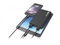 Tzumi PocketJuice Endurance 10000 mAh Portable Charger In Black