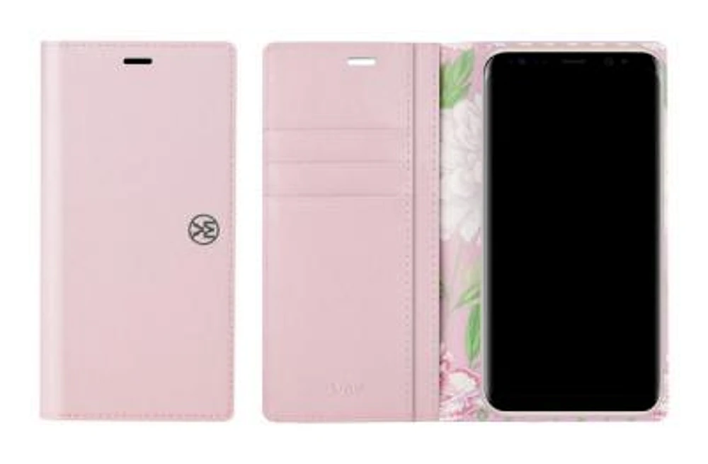 Viva Madrid Pink Ramito Wallet Case For iPhone X